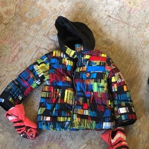 Obermeyer kids winter coat